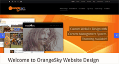 Desktop Screenshot of orangeskywebsites.com